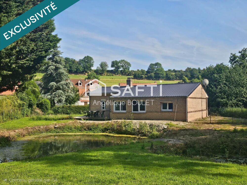 Maison plein pied - Cadre naturel exceptionnel