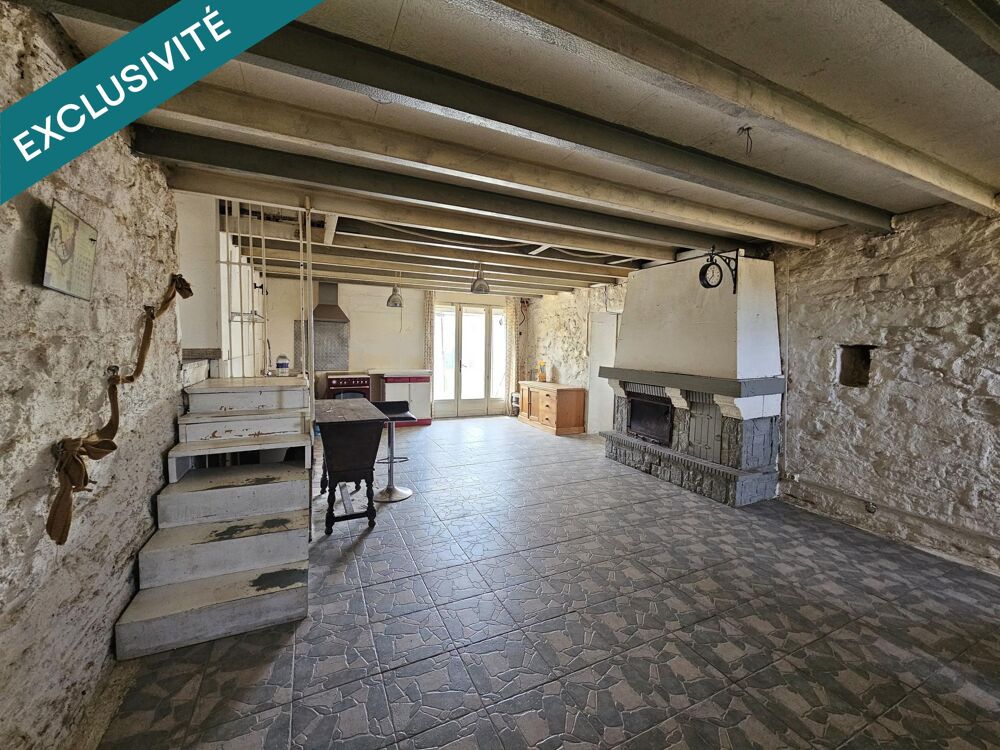 Maison 100 m² ,4 chambres, terrain 1000m² (71620)