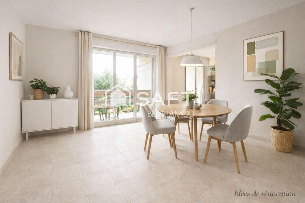 Vente Appartement grand appartement - balcon - place privative Marseille 12