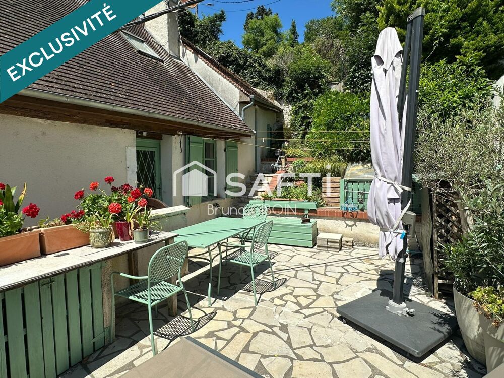 Maison de ville de 80 m², 4 pièces, terrasse avec jardinet et garage