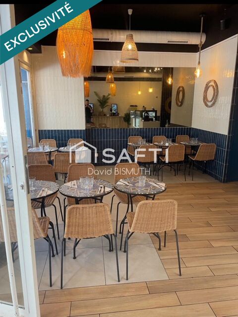 CESSION DE FONDS DE COMMERCE RESTAURANT 50 COUVERTS 65 M2 AVEC TERRASSE LEVALLOIS PERRET 265000 92300 Levallois-perret