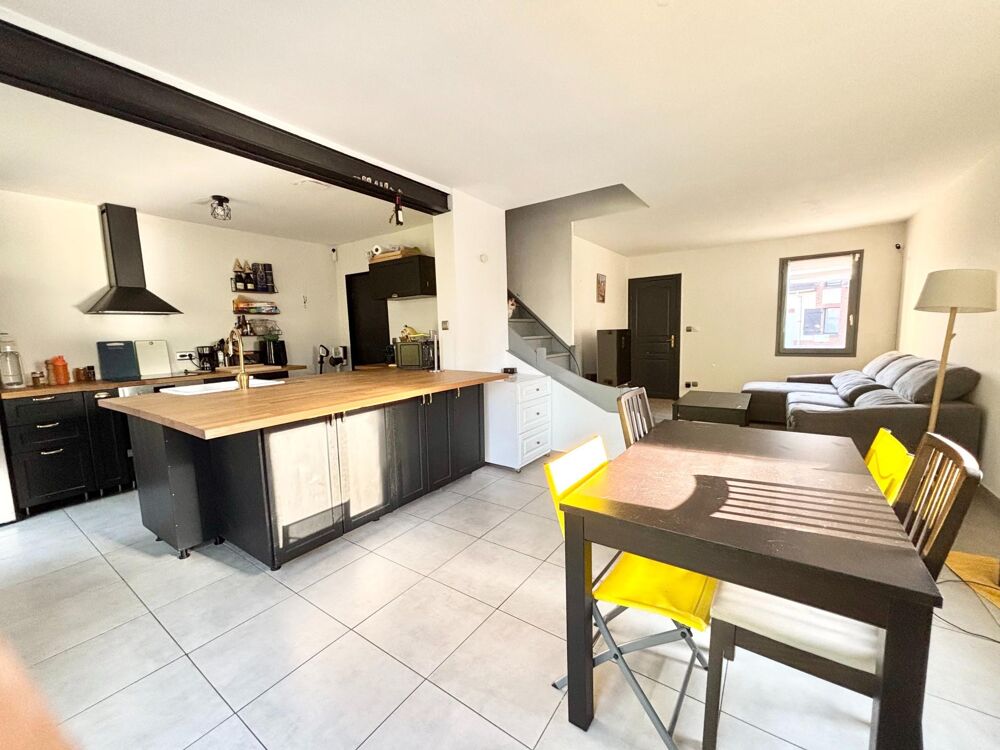 Vente Maison semi individuelle avec garage et jardin Ronchin