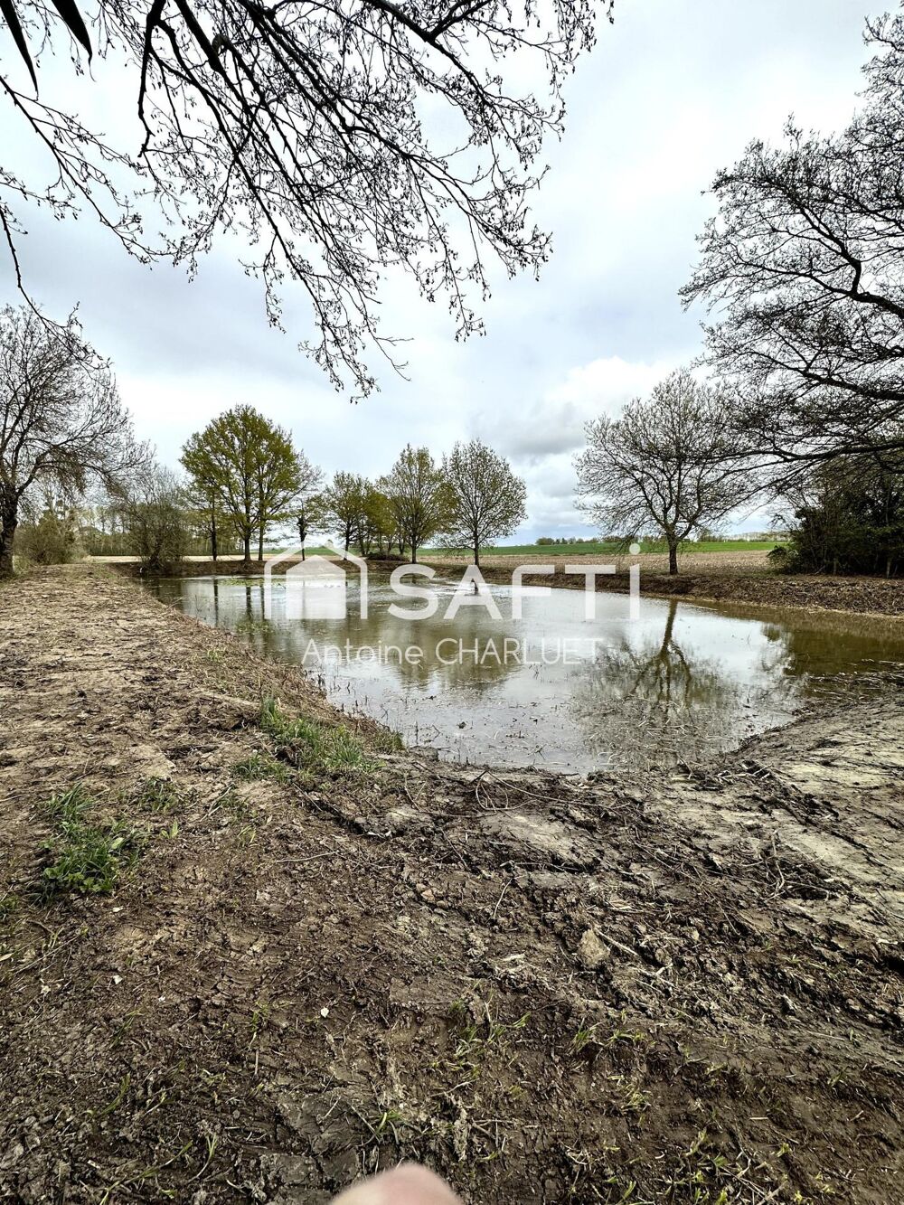 Vente Terrain Étang de loisir Saulnay