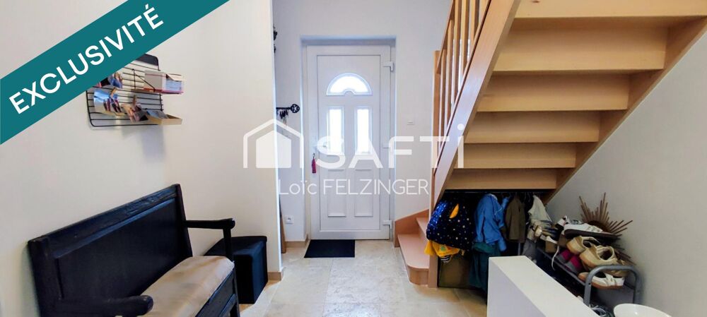 Maison de ville 125m2, 4 chambres entièrement rénovée sur une parcelle de 132m2