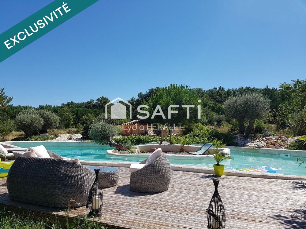 Propriété rare avec piscine, volumes et nature