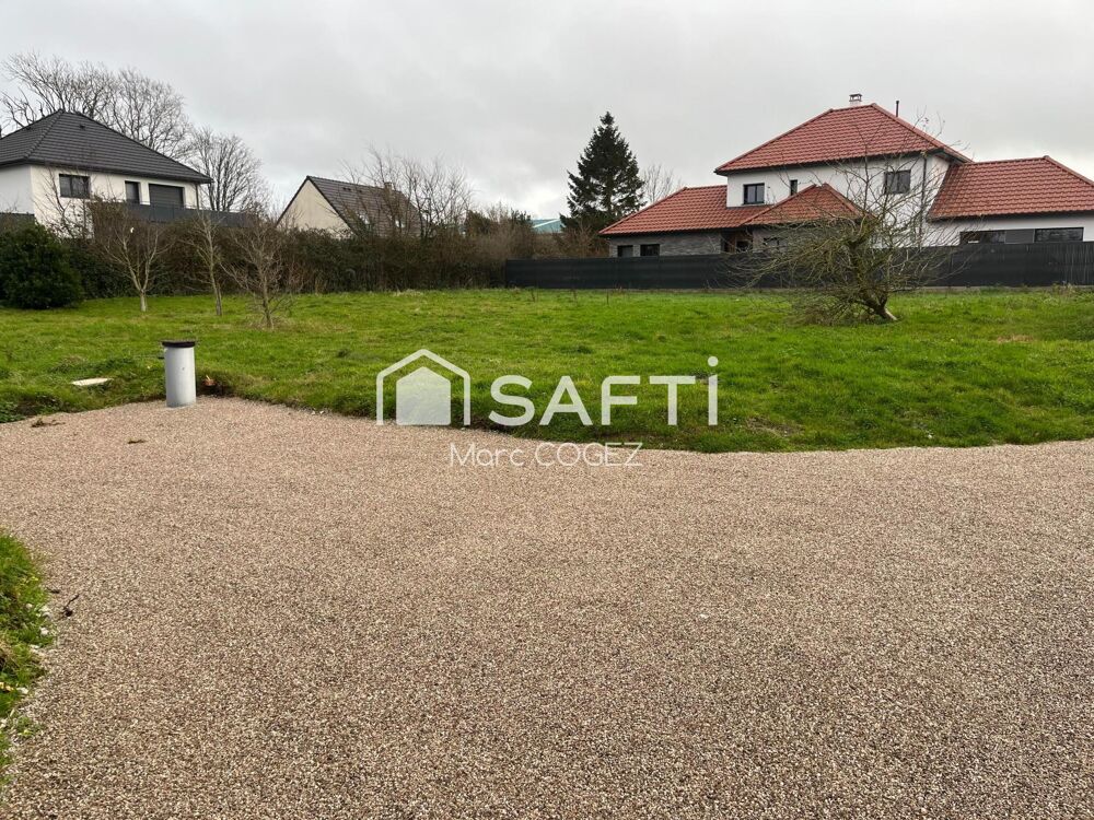 Vente Terrain Terrain constructible de 939m2 Saint-martin-boulogne