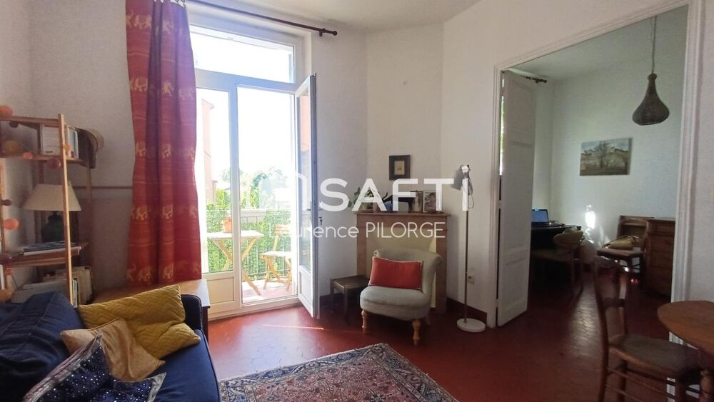 Vente Appartement T3 de charme de 55m² en ville comme à la campagne Toulon