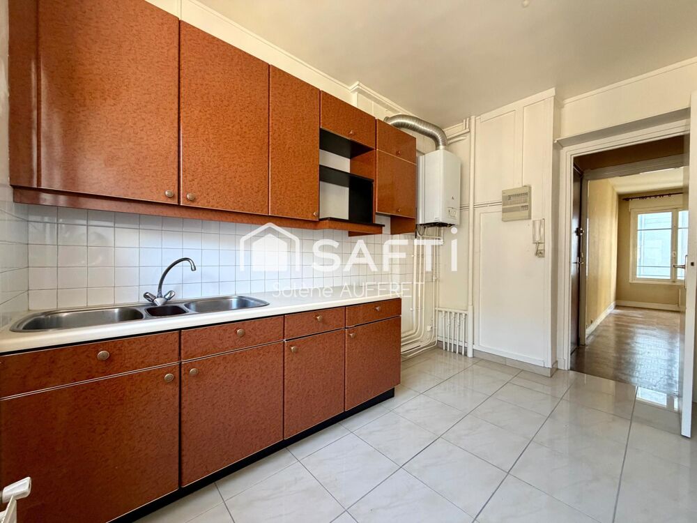 Hyper-centre Rouen - 81m2 de charme avec fort potentiel, 2 chambres (3 possibles)