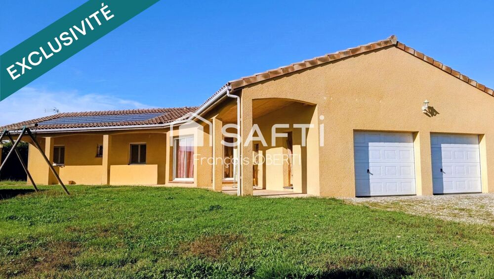 Vente Maison maison familiale plain pied et grand terrain plat Calmont