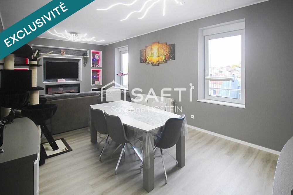 Vente Appartement Appartement Duplex avec 3 chambres-mezzanine-caves-garage et jardin! Villerupt