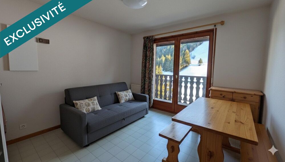 Vente Appartement Appartement 2 Pièces avec balcon exposé plein Sud sans vis à vis avec vue imprenable sur les montagnes Le biot