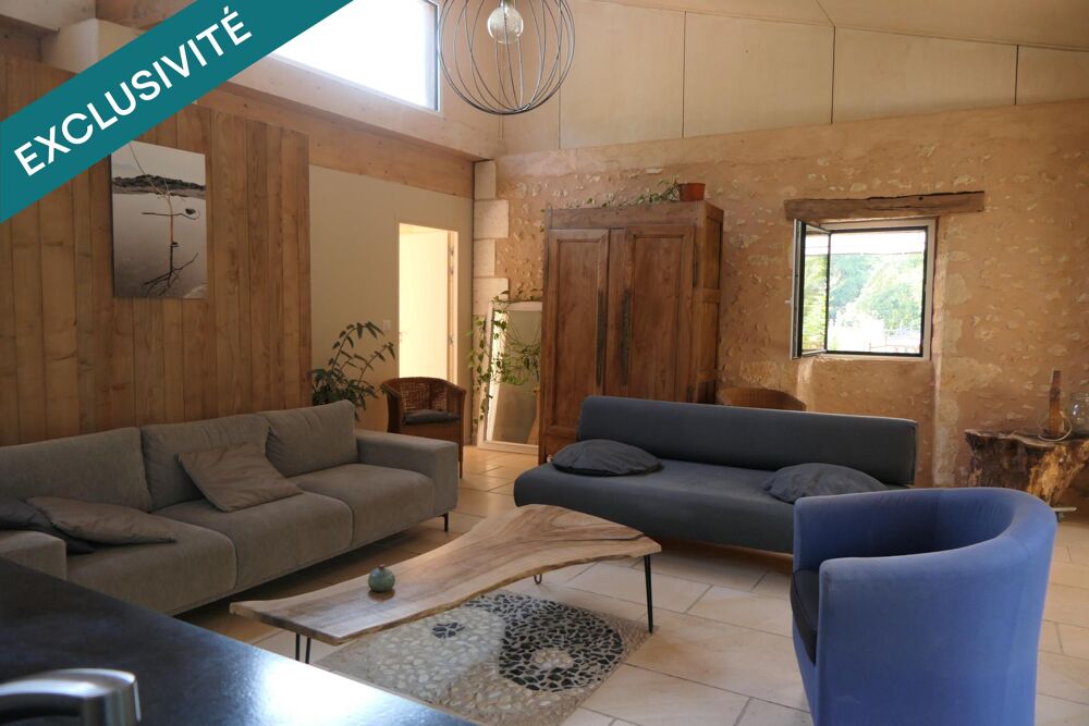 Vente Maison Magnifique propriété de charme, pierre médiévale et bois Saint-astier