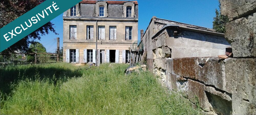Vente Immeuble Authentique Girondine à rénover avec places de parking et terrain de 400M2 Libourne