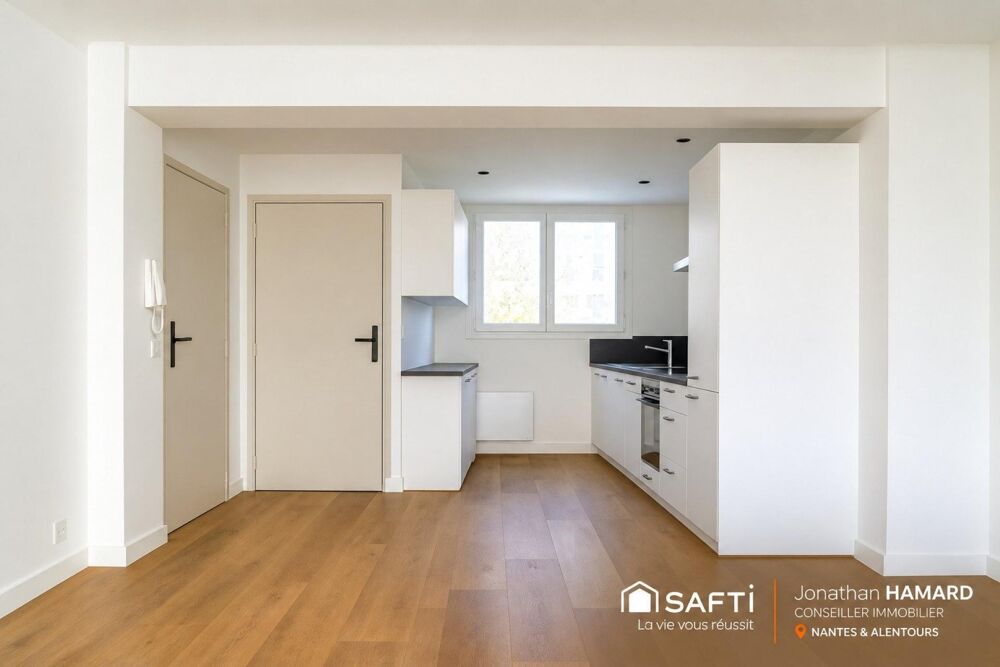 Vente Appartement Nantes – République | Un T3 entièrement repensé au cœur d'un quartier en devenir Nantes