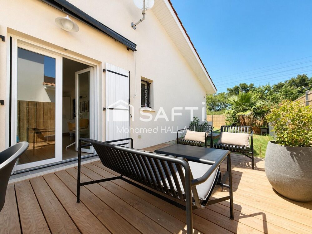 Vente Maison Plain-pied 70 m², avec terrasse, jardin, parkings Le teich