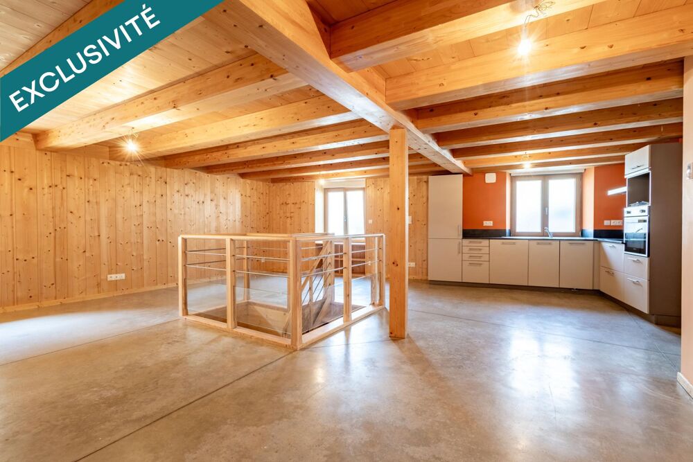 Vente Appartement Appartement Type 4, rénové, garage, Ornans, 102m² Ornans