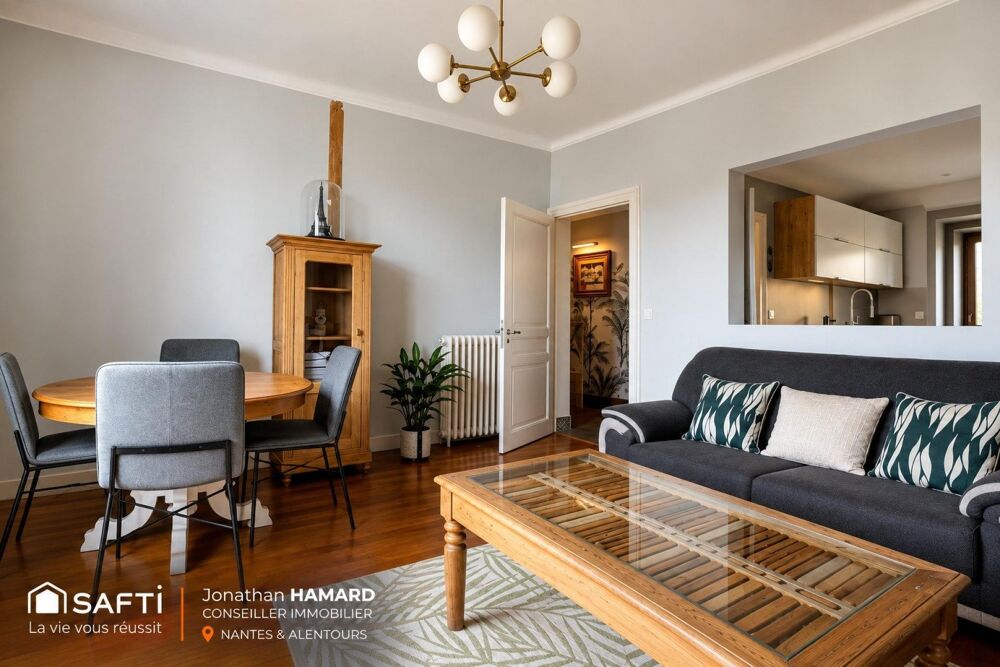 Vente Appartement La cathédrale à l'horizon, le Jardin des Plantes pour voisin Nantes