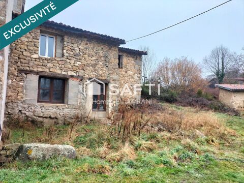   Maison en pierre avec jardin, gros potentiel Maison - 3 pi�ce(s) - 65 m�