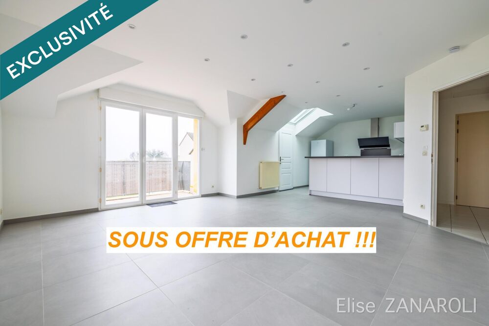 Appartement F3 avec balcon et garage à Maison-Rouge