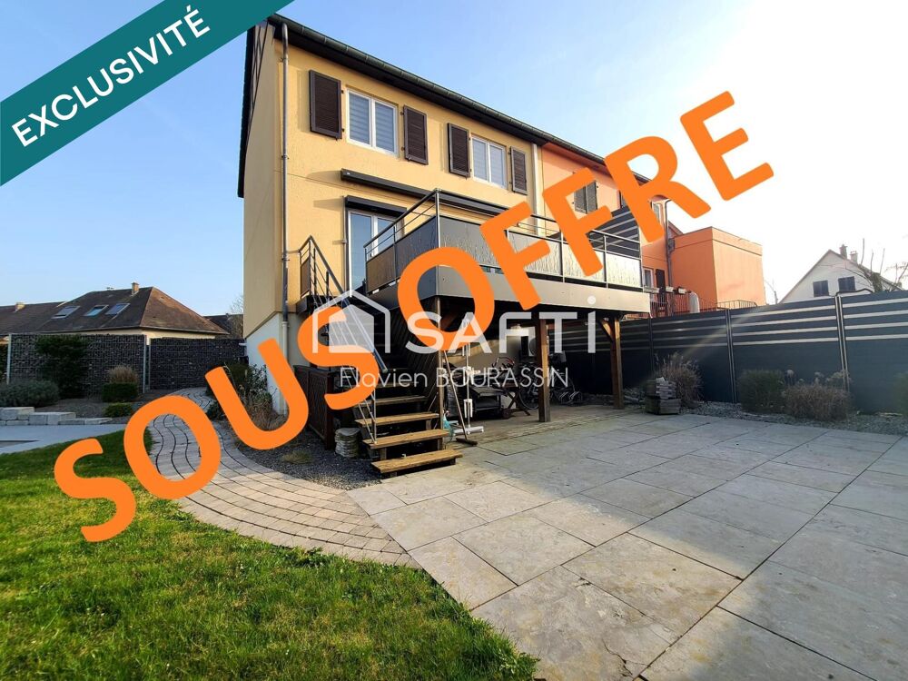 Vente Maison MAISON FAMILIALE - T6 - JARDIN - PISCINE - GARAGES Lingolsheim
