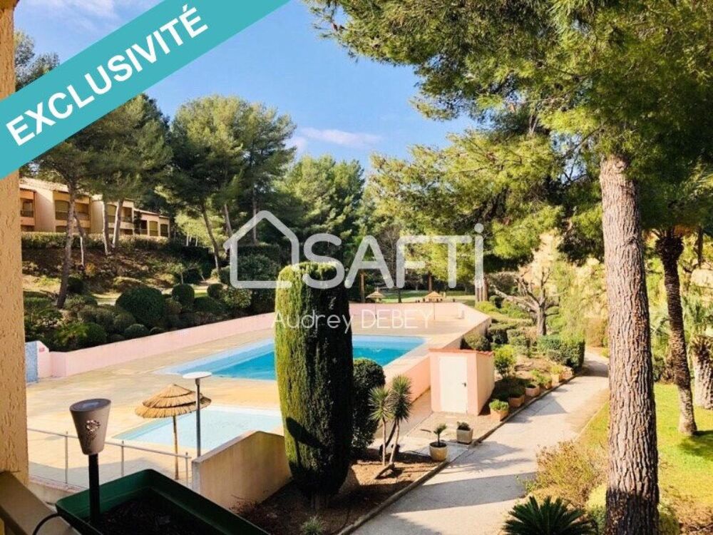 Vente Appartement Au calme en position dominante appartement avec piscine à pied des plages, courts de tennis, aires de jeux pour enfants, terrain Sanary-sur-mer