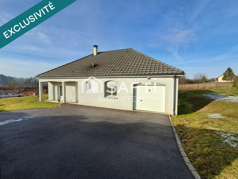 Vente Maison Sans travaux, cuisine am�nag�e neuve, 827 m� de terrain clos et arbor� Saint-loup-sur-semouse