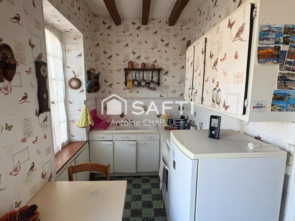 Vente Maison Maison 56m² - 2 chambres - terrain de 2324m² Mezieres-en-brenne