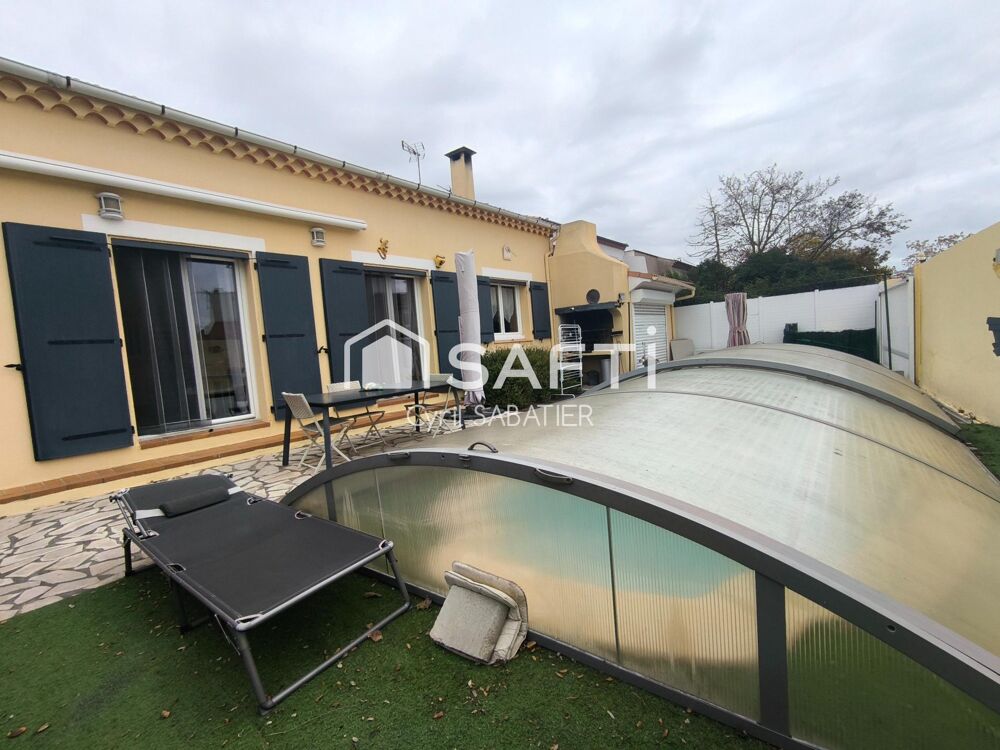 Vente Maison Maison 4 faces, 3 chambres, bureau, piscine, studio Colombiers
