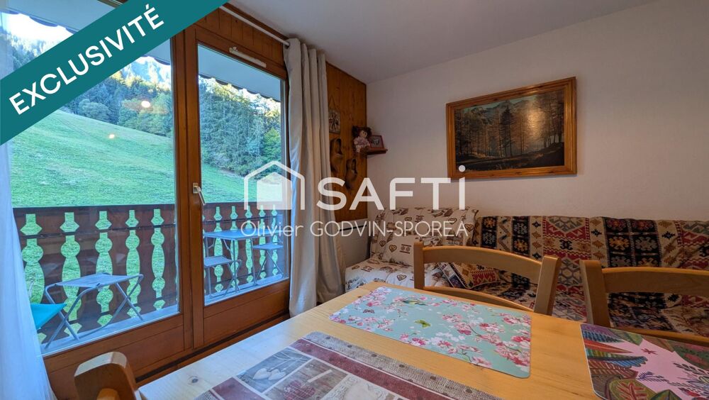 Vente Appartement Studio baigné de soleil skis au pied Saint-jean-d'aulps