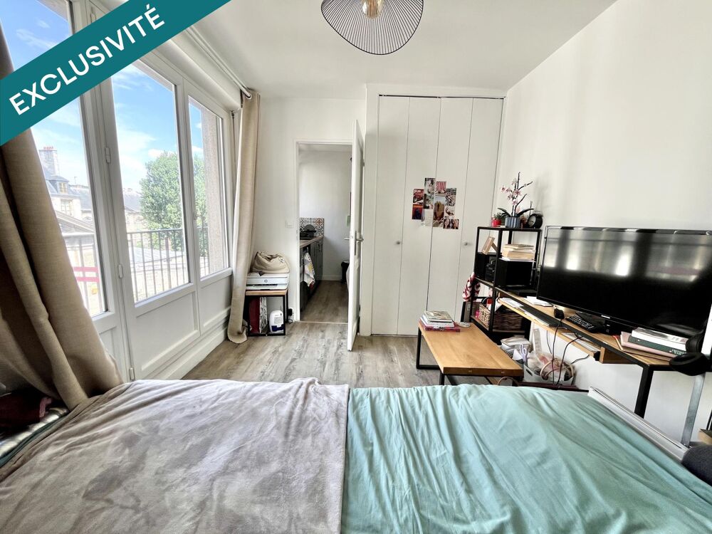 Vente Appartement Studio avec cuisine séparée et balcon vue Cathédrale Rouen