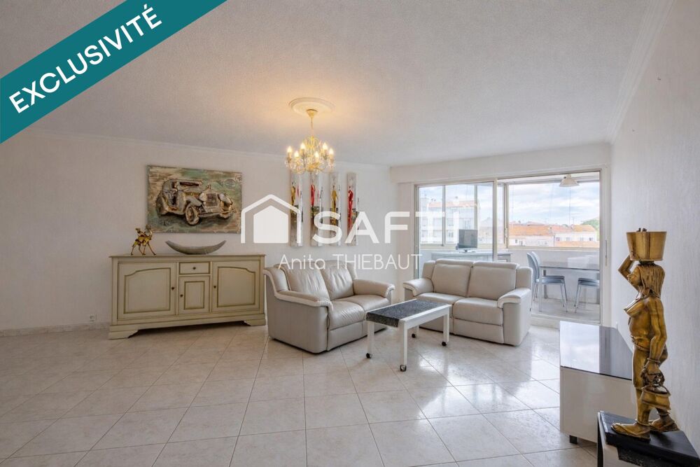 Saint-Raphaël  Centre-ville, appartement de 105 m²