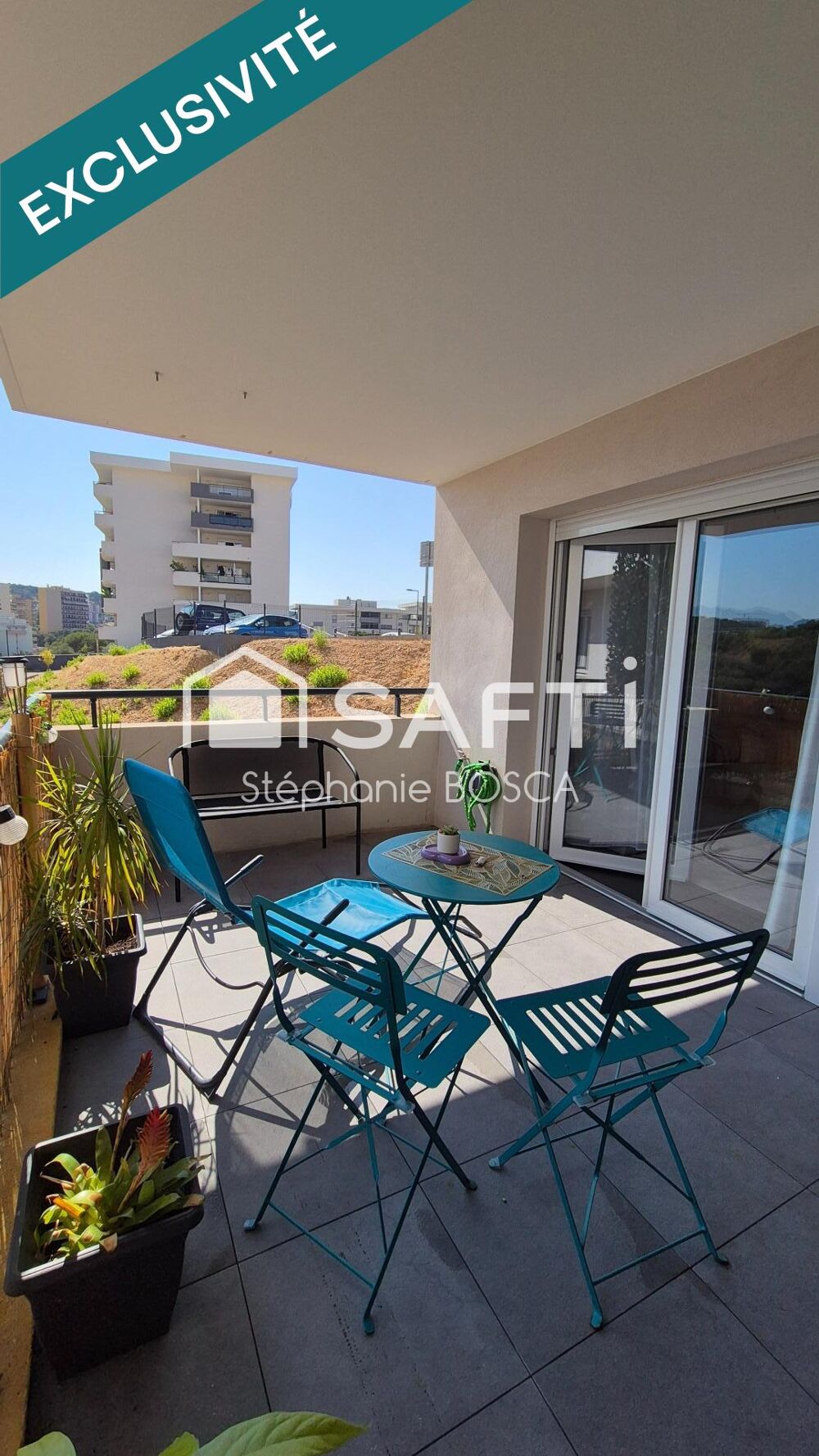 Vente Appartement DOUBLE GARAGE, TERRASSES ET VUE DEGAGEE ! Ajaccio