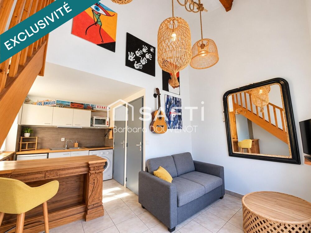 Vente Maison Les Berges du Canal à Béziers : villa Duplex avec grand jardin, piscines et Canal du Midi à proximité. Beziers
