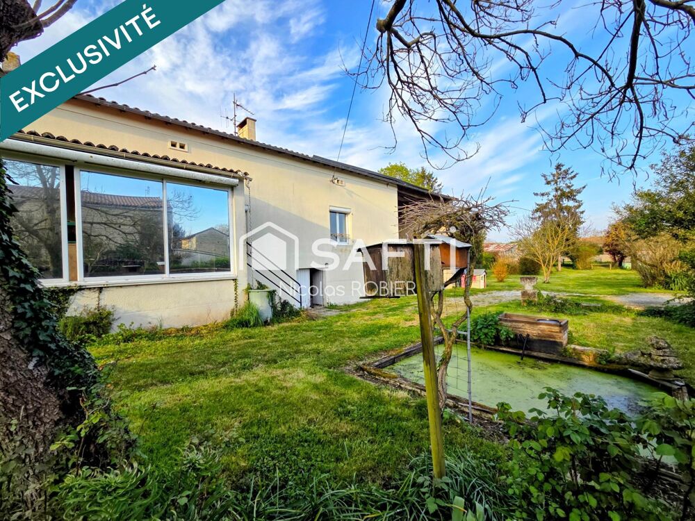 Maison en pierre autonome en énergie !! Garage, dépendances, jardin ! Parcelle constructible à revendre !