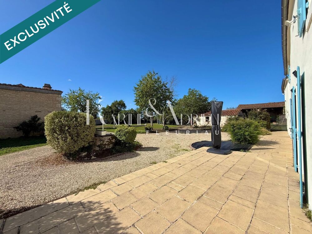 Vente Maison MAISON  EN PIERRE 4 CHAMBRES, JARDIN CLOS, DÉPENDANCE ET DEUX GARAGES Rives d autise