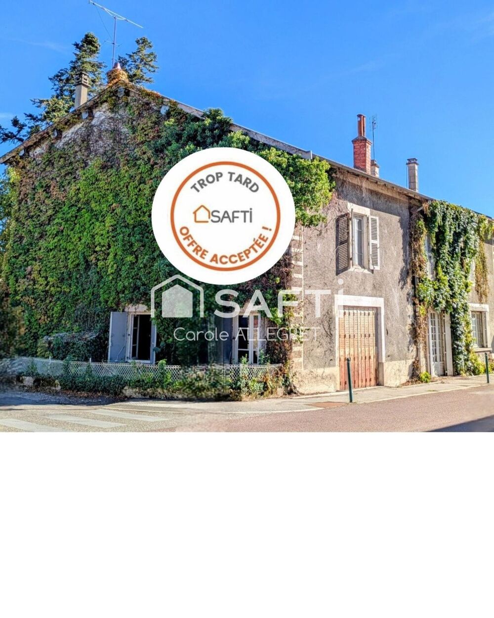 authentique bâtisse ancienne de 1850