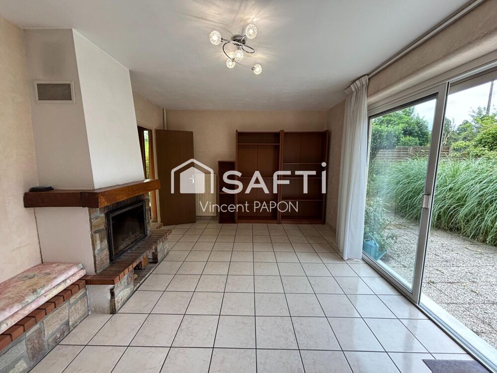 Maison 4 pièces 85m2 plain-pied avec jardin - Bourg de La Chapelle sur Erdre