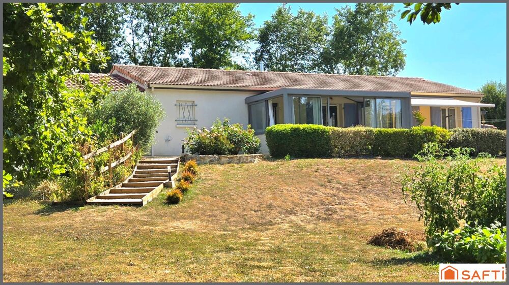 Vente Maison Maison contemporaine de plain-pied 118 m² sur parc arboré de près de 2000 m² à 5 mn de toutes commodités Monsempron-libos