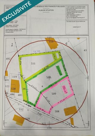  Terrain � vendre 1078 m�