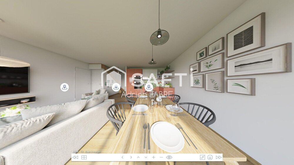 Vente Maison MAISON NEUVE 82 M² T3 – TERRAIN 117 M² – BESSIÈRES Bessieres