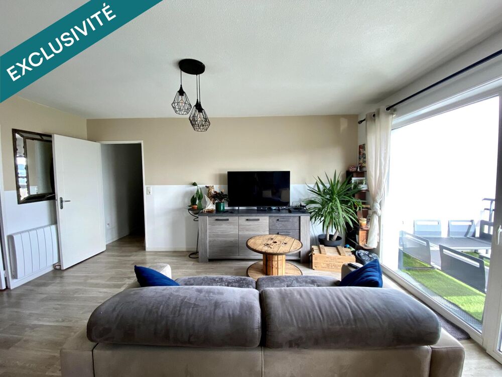 Vente Appartement Lorient – Kerfichant | T3 de 60 m² avec terrasse et garage Lorient