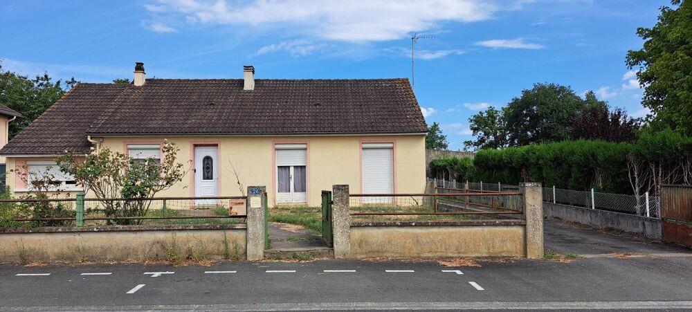 maison plain pied - 3 chambres- grandes dépendances