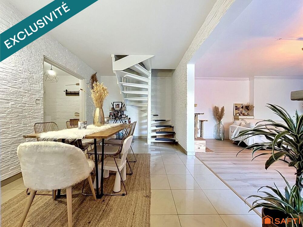 Entre la maison de ville et l'appartement SAFTI vous présente ce SUPERBE DUPLEX - COUP DE COEUR au Bois Joli à MAUREPAS -