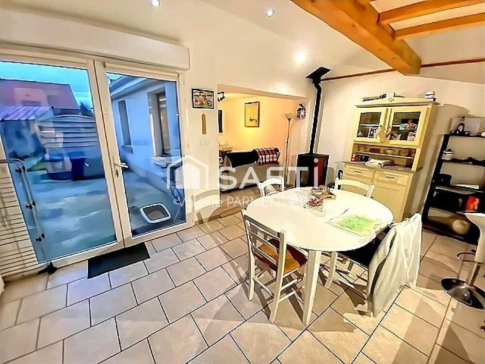 Maison de ville lumineuse, jardin, plain-pied  centre Berck