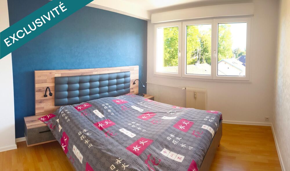 Vente Appartement F3 lumineux en excellent état avec balcon, garage, cave et séchoir – Luxeuil-les-Bains Luxeuil-les-bains