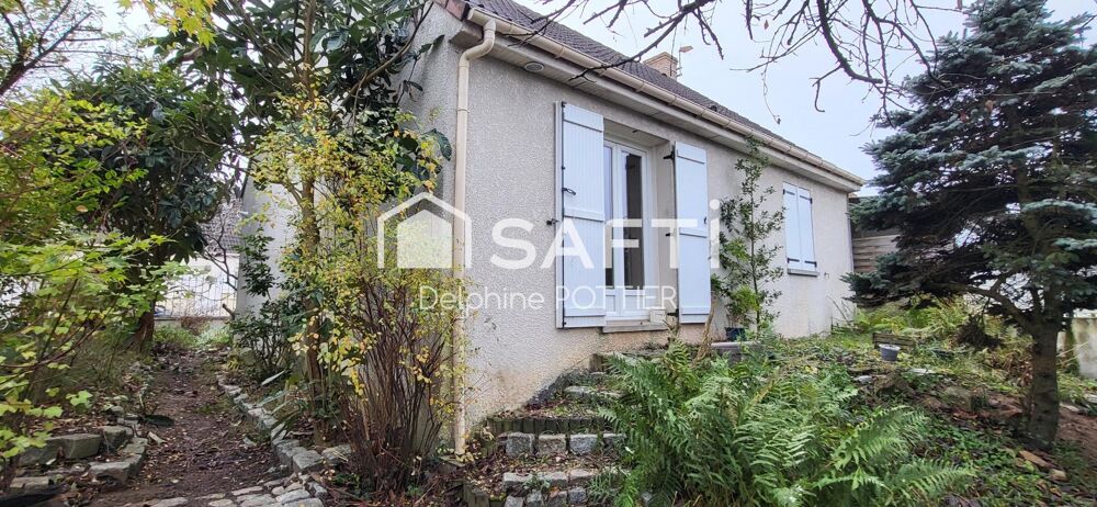 Vente Maison Maison 90m², 5p, 4 chambres, vivable de plain-pied, sous-sol total Crepy-en-valois
