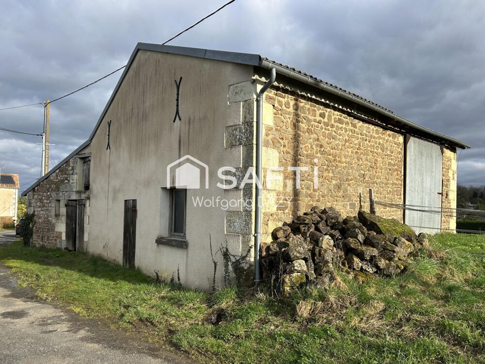 Vente Immeuble Grange en pierre sur terrain constructible Dissay