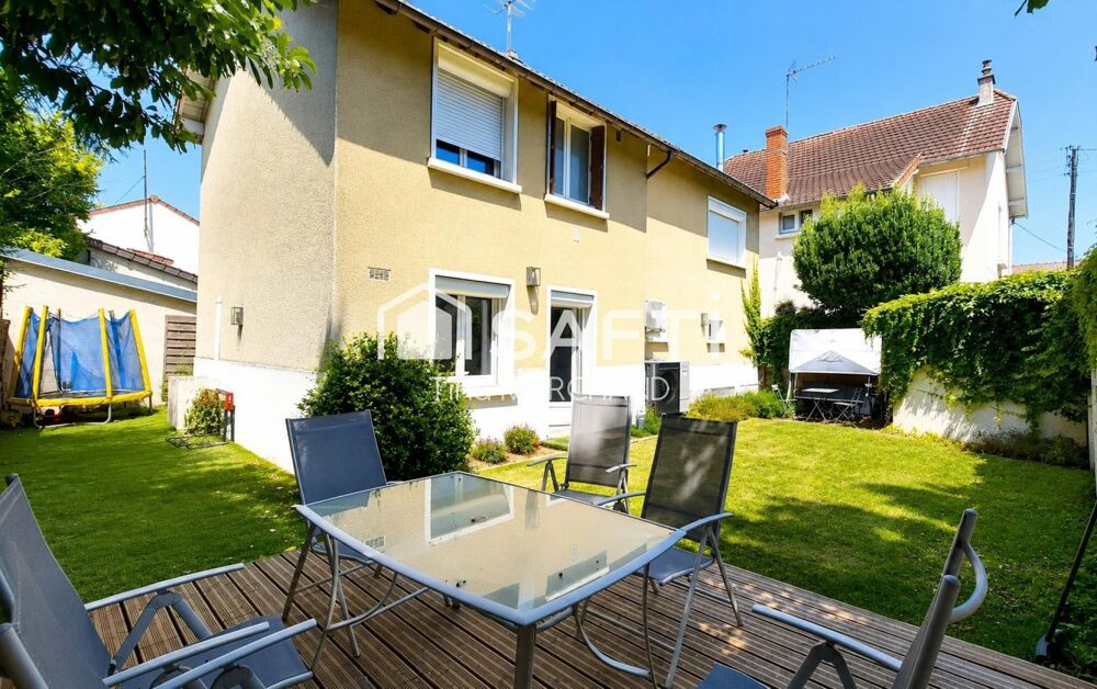 Vente Maison Pavillon traversant de 105 m² – Proche RER & Centre-ville - Quartier recherché des Dix-Arpents Sartrouville