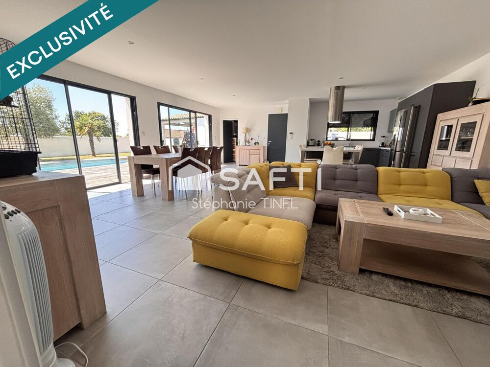 Vente Maison Maison familiale avec piscine, jardin et vue dégagée Marsilly
