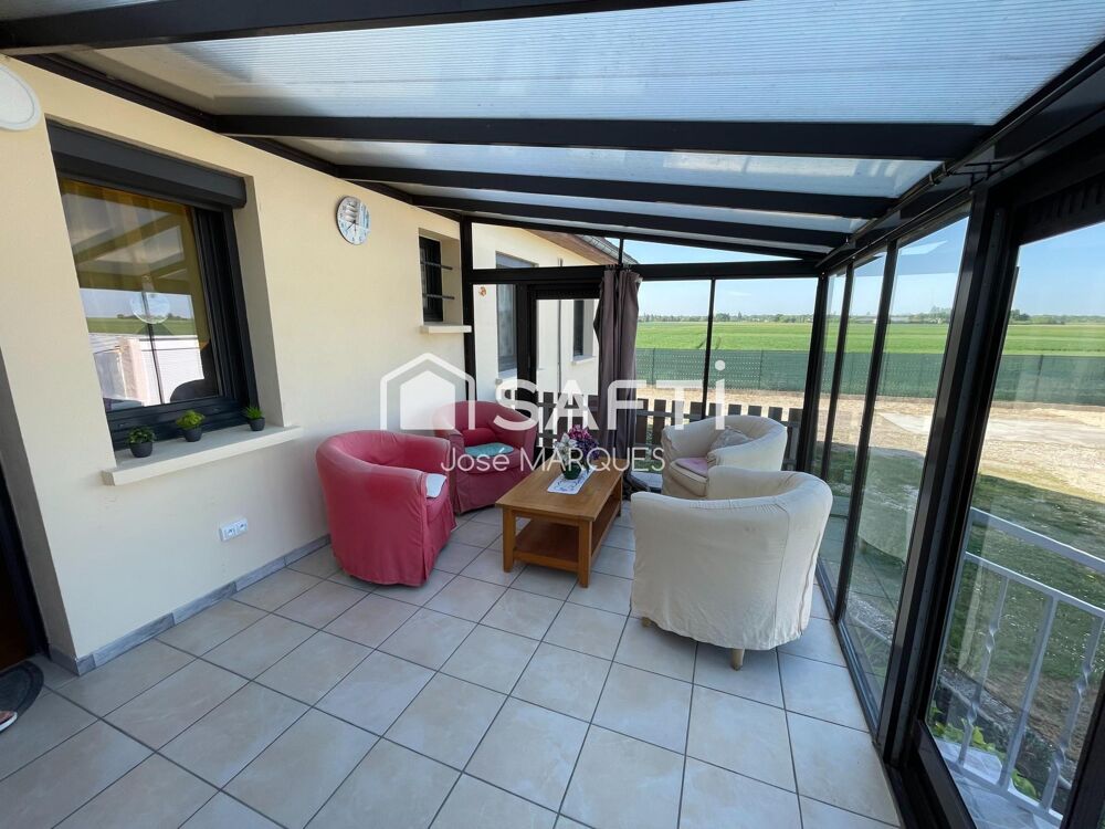Maison de plain-pied sur sous-sol véranda 4P 98 m2